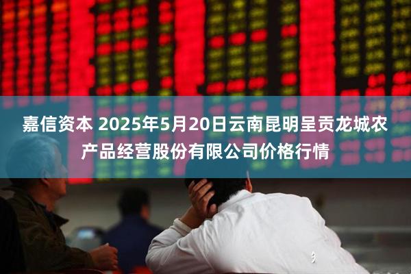 嘉信资本 2025年5月20日云南昆明呈贡龙城农产品经营股份有限公司价格行情